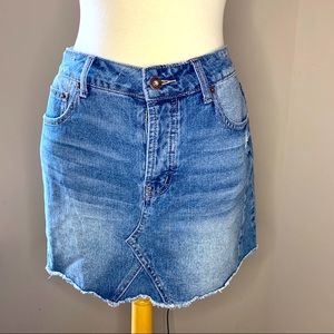 Maurices Denim Mini Skirt LN